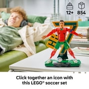 LEGO Editions Cristiano Ronaldo – Soccer Legend - Building Set for Boys & Girls, Ages 12+ Fathers Day Gift - Kids Bedroom or Shelf Decor W/ Plaque - 43016