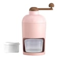 thumbnail image 2 of AMLESO Ice Crusher Diy with Ice Cube Tray Slushie Portable Smoothie Ice Shaving Machine pink, 2 of 8