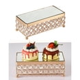 thumbnail image 3 of Bling Metal Cake Stand Crystal Cupcake Decorative Party Centerpiece S, 3 of 8