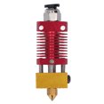 thumbnail image 1 of 3D Printer Extruder Head, Wear Resistant  Compatibility Fast Cooling Metal Hotend Kit With 0.4mm Nozzle For ABS Nylon Filaments Red,Silver, 1 of 8