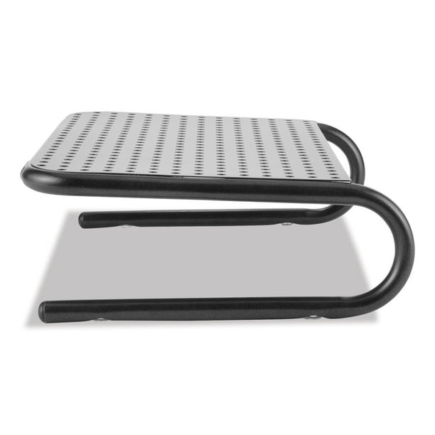 Allsop Monitor Printer Stand Jr Model Pearl Black 2 Allsop, ASP30165, Metal Art Jr. Monitor Stand, 1 Each, Pearl Black