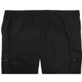 thumbnail image 3 of Falcon Bay Men's Big and Tall Fleece Cargo Pants - Casual Baggy Jogger Pants Fleece Sweat Pants with Pocket (Sizes 2X-6X) Black, 3 of 3