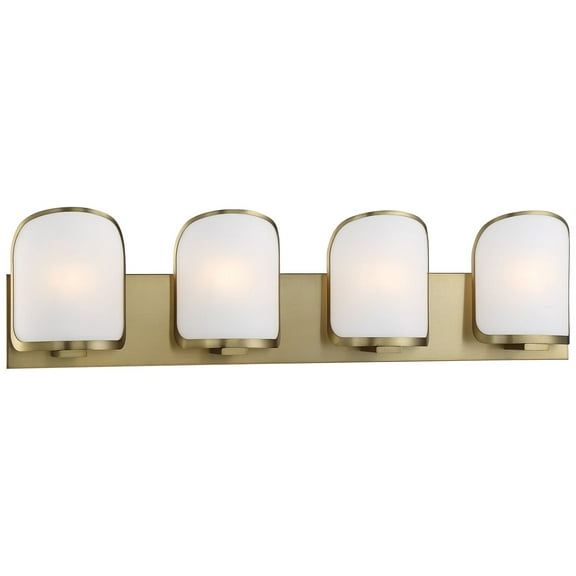 Minka Lavery - Bishop Crossing - 4 Light Bath Vanity-8.88 Inches Tall and 33.5