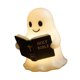 thumbnail image 1 of Lámpara de lectura fantasma para niños, lámpara de noche novedosa, luz nocturna, decoración de Halloween para granja, repisa y dormitorio., 1 of 9