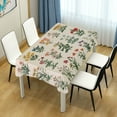 thumbnail image 4 of Yayeee Tablecloths 60" x 90" Rectangle Wrinkle Resistant Party Table Cover, Red Floral, 4 of 8