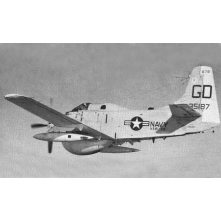 - LAMINATED POSTER of Airborne Early Warning Squadron 33 (VAW-33) Night Nawks makes the last flight before retiremen Poster Print 24 x 36