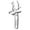 Silver, variant on 1X Wrench Industrial Grade Multifunctional Pipe Tool Universal Adjustable Pipe Plumbers Pipe Vise Self Adjusting Quick Pipe
