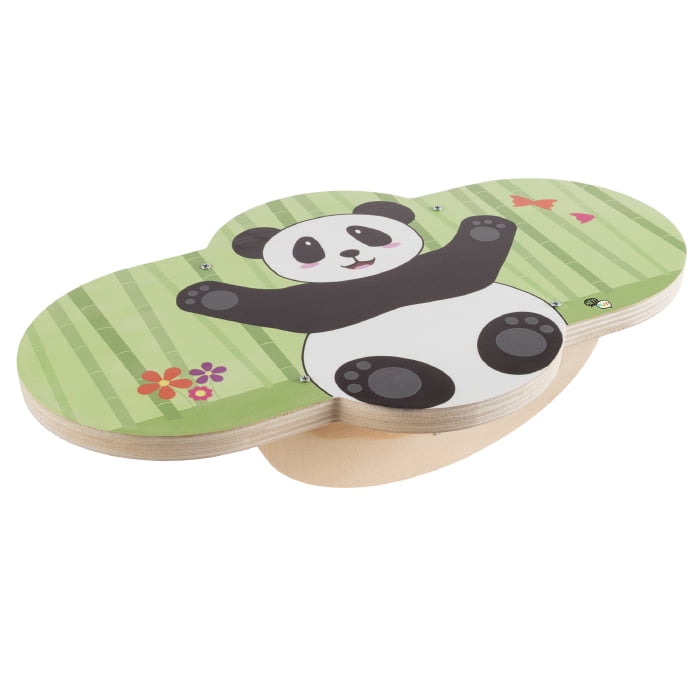 Wood Balance Board for Kids Adults Holds 175 Pounds Fitness Coordination Fun by
