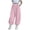 Pink A, variant on Zpanxa Girls Drawstring Jogger Pants Elastic Waistband Cuffed Ankle Soft Casual Sweatpants for School and Daily Play Pants for Girls