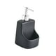 thumbnail image 5 of Dispensador de jabón de manos de cerámica, recipiente multiusos con bomba, botella de bomba de líquido recargable reutilizable para cocina, baño, , negro Sunnimix Botella dispensadora de jabón, 5 of 8