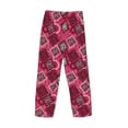 thumbnail image 5 of Xecao Geometry Men's Straight Lounge Pajama Pants: The Ultimate in Comfortable Sleepwear, 5 of 9