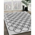 thumbnail image 3 of Ahgly Company Machine Washable Indoor Rectangle Transitional Gray Area Rugs, 6' x 9', 3 of 7