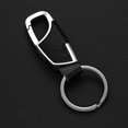 thumbnail image 2 of Llavero de metal de cuero para hombre, accesorio creativo para coche, llavero colgante, pequeño regalo, 2 of 5