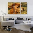 thumbnail image 2 of ARTCANVAS Alpaca Zoo decor Canvas Art Print - Size: 60" x 40" (1.50" Deep) (3-Piece), 2 of 9