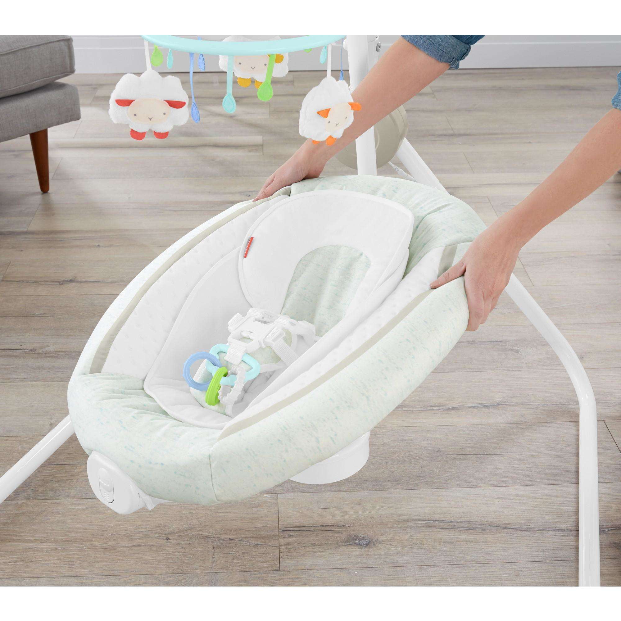 Comfy cloud top cradle n swing