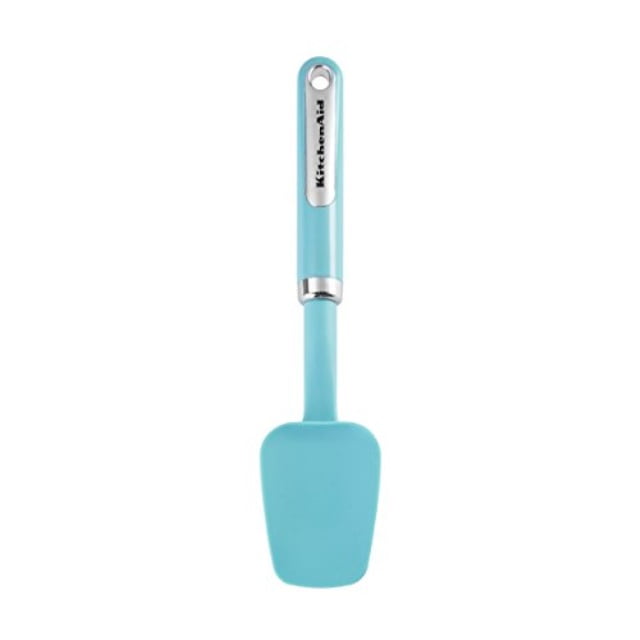 kitchenaid silicone spoon spatula, aqua sky