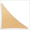 ColourTreeUSA Right Triangle Sun Shade Sail HDPE Mesh Fabric Screen ...