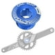 thumbnail image 3 of Tornillo de tapa de manivela de aluminio ligero Perno de juego de bielas Fijación del brazo de manivela Plato Azul, 3 of 9