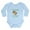 Sky Blue, variant on CafePress - Long Sleeve Infant Bodysuit - Long Sleeve Cotton Baby Bodysuit