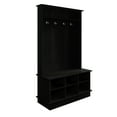 thumbnail image 6 of Castle Place Modern Black Storage Hall Tree, Black, 6 of 7