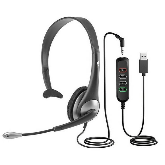 Refurbished (Excellent) - Cyber Acoustics Grade A Used Cyber Acoustics Mono USB Headset