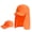 Orange, variant on Foldable Neck Flap Cover Sun Cap UPF 50 Protection Hat for Outdoor Fishing Hiking