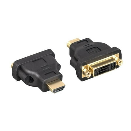 DVI-D to HDMI Adapter with DVI Female to from HDMI Male