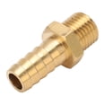 thumbnail image 1 of Car Accessories,Brass Barbed Connector Straight Brass Barbed Connector Auto Spare Parts Solid Performance, 1 of 14