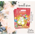 thumbnail image 5 of Darling Souvenir Pink Birthday Invitation Card Printable Elegant Fill or Write In Blank Party Invites 28 Pcs 5 x 7 Inches, 5 of 5