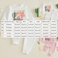 thumbnail image 4 of yboeqw Toddler Boys Clothes for Baby Boy 1T 2T 3T 4T Fall Winter Outfits Long Sleeve Top and Pant Set,Size 18-24 Months, 4 of 6