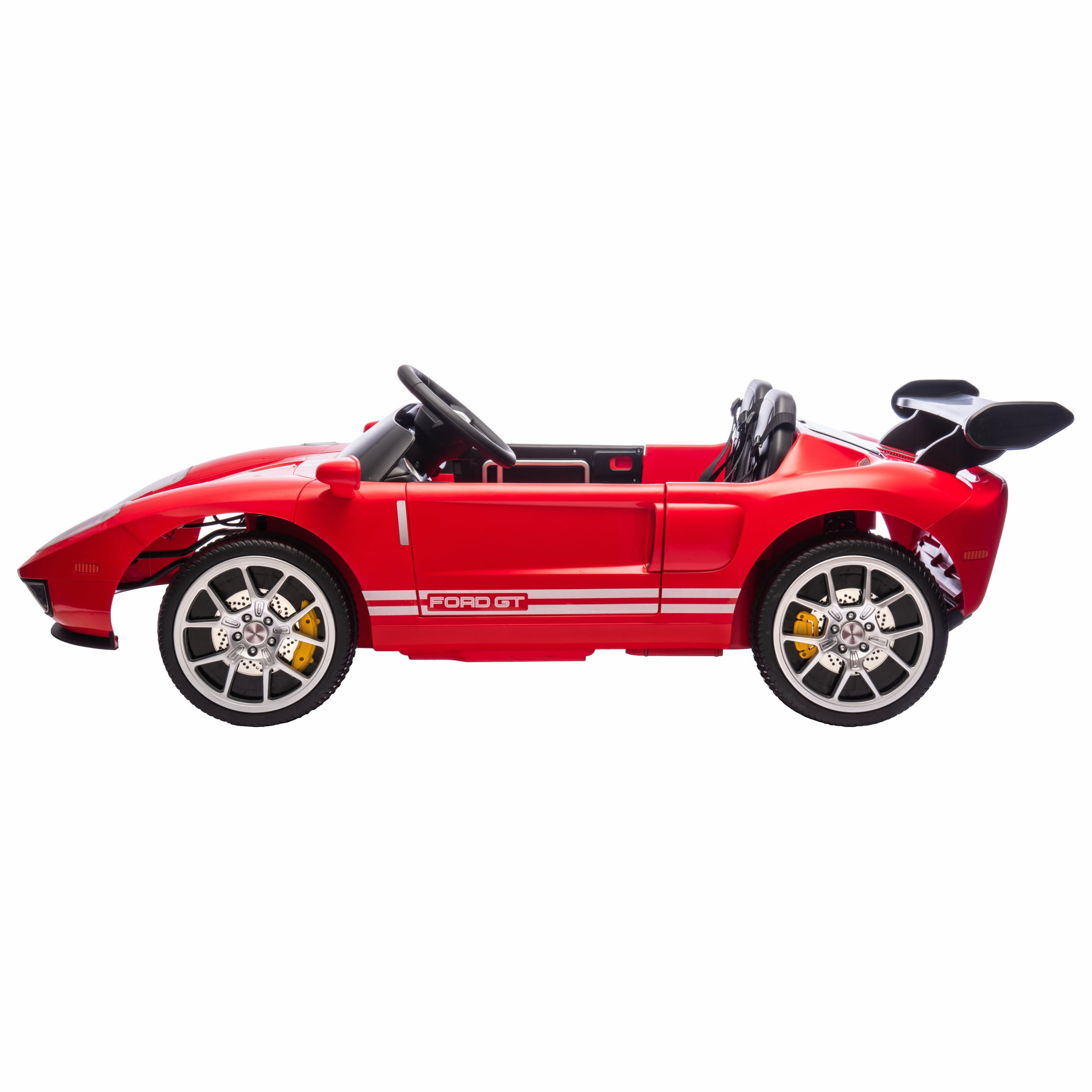 Ford GT Convertible, 12V Battery Powered Ride on, with Remote Control, Ages 3+, Red