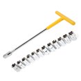thumbnail image 2 of Peahefy 13Pcs T‑Shape External Hex Socket Wrench Sleeve Set Car Vehicle Machine Maintenance Tools,Hex Sleeve,Car Maintenance Tool, 2 of 8