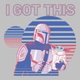thumbnail image 2 of Womens Star Wars: The Mandalorian I Got This Duo T Shirt, 2 of 5