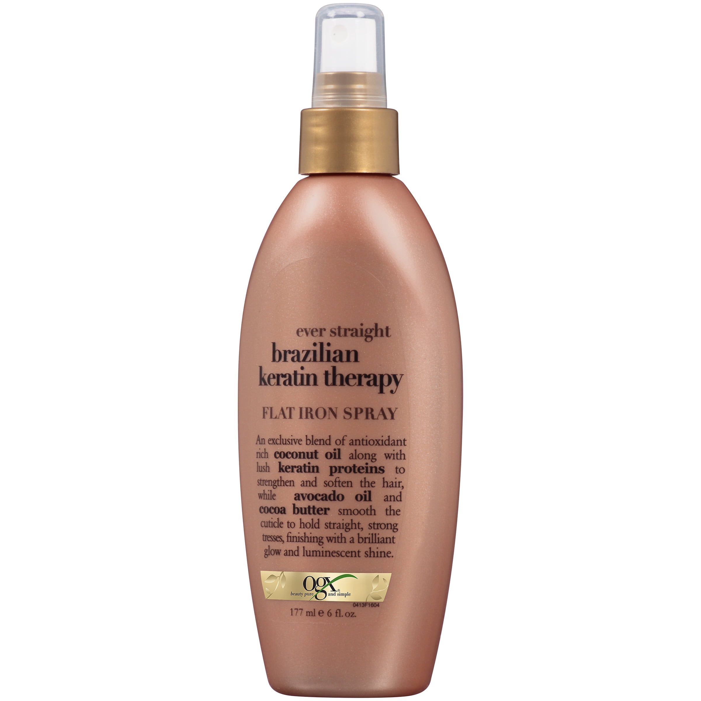 OGX Flat Iron Spray Ever Straightening Brazilian Keratin Therapy