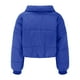 thumbnail image 5 of Puntoco, cárdigan de manga larga holgado de invierno para mujer, cuello levantado, top de Color sólido, chaqueta de pan informal, ropa de algodón de manga larga Puntoco Puntoco-1230, 5 of 9