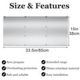 thumbnail image 2 of Calentador de patio, reflector Shield MP mypole, mejorado, 15 cm, 3 paneles, 2 of 6