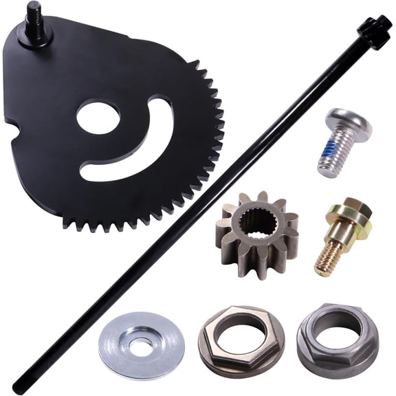 617-04094 Steering Rod Shaft Sector Gear Kit for MTD for Cub Cadet for Troy Bilt for Craftsman Mower Replace 948-0389 938-05078 738-05078 738P07154