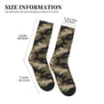 thumbnail image 3 of Athletic Socks Camouflage Print Pattern Sport Running Calf Socks Crew Socks for Men Women, 3 of 7