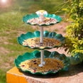 thumbnail image 3 of AISITIN 3 Tiered Bird Bath with 3.5W Solar Pump, DIY Solar Fountain Detachable and Suitable for Bird Bath, Garden Decoration, Outdoor Bird Feeder, 3 of 11