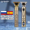 thumbnail image 2 of Afeitadora eléctrica para cortar el pelo, máquina para cortar cabello profesional T9, afeitadora de barba, peluquero, estilo de corte de pelo, envío desde España y Rusia Tan Jianjun unisex, 2 of 2