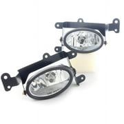 Fog Light For 06-08 Honda Civic Clear Lens, Pair