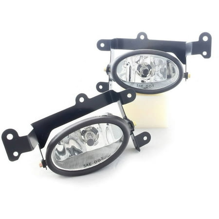 Fog Light For 06-08 Honda Civic Clear Lens, Pair