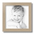 thumbnail image 2 of ArtToFrames 10x10" Natural Oak Picture Frame, Brown MDF Poster Frame, with Regular Glass and Foam Backing 3/16 inch (FBPL-4299), 2 of 8