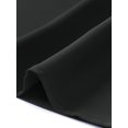 thumbnail image 5 of DARING DIVA Flowy Midi Lantern Fall Winter Dress M Black, 5 of 6