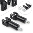 thumbnail image 4 of BFY Motorbike Rear Footrest Foot Pegs Foot Pedals Support Mount Bracket Fit for Harley Softail 2000 - 2018, Black, 4 of 7