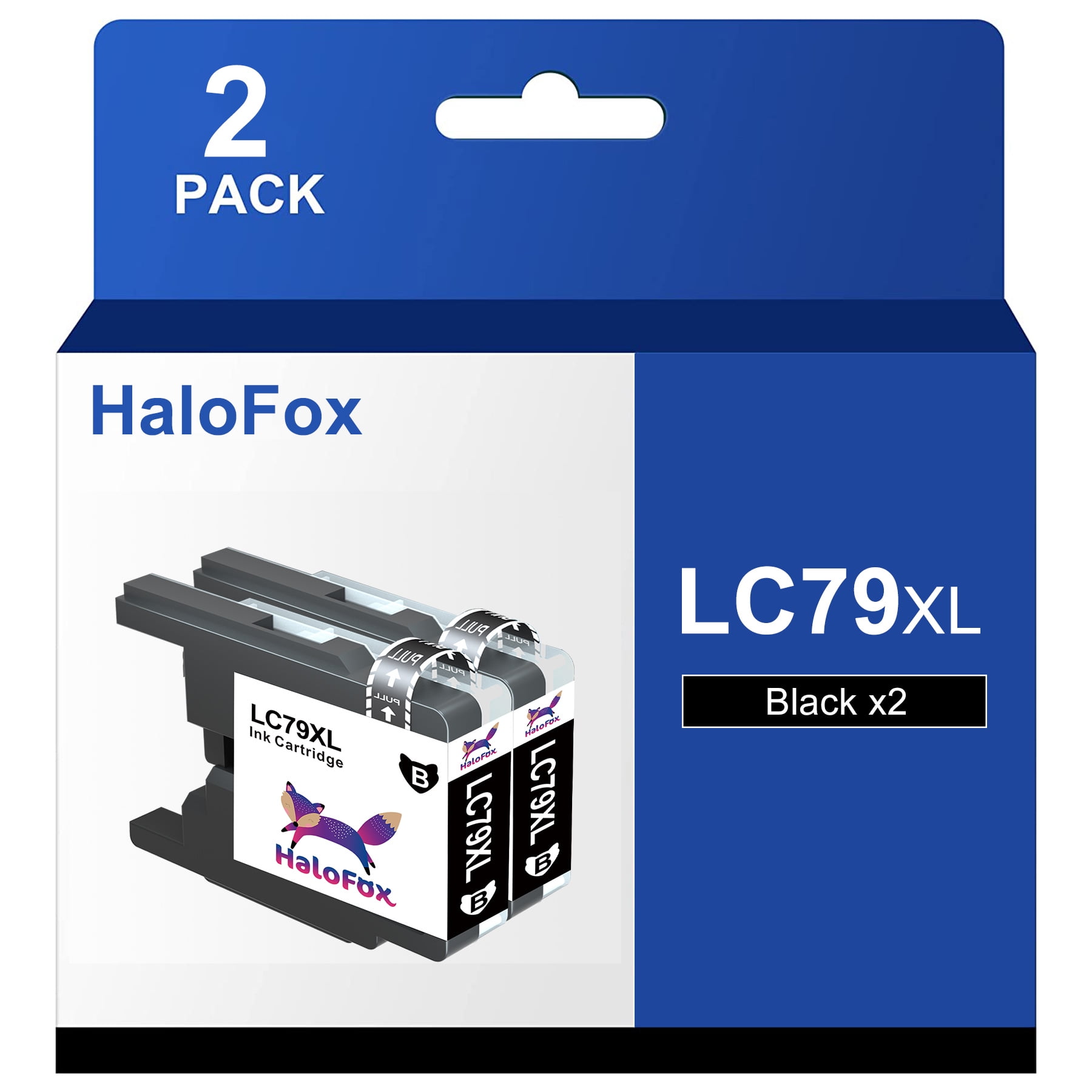LC75 Black Ink Cartridge for Brother LC75 LC71 LC79 XL Ink Work for