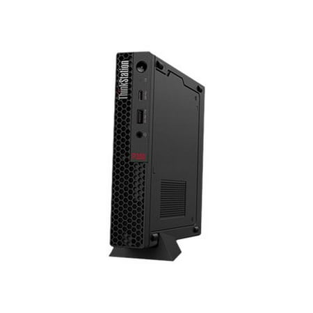 Lenovo - ThinkStation P350 Tiny Desktop - Intel Core i7-11700 - 32GB Memory - Intel UHD Graphics 750 - 1TB SSD - Black