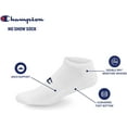 thumbnail image 4 of Champion, Adult Men's, Double Dry Performance Athletic No Show Socks, 6-Pack, Size 10-13, 4 of 8
