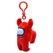 Among Us Backpack Hanger 3 Plush Toy, 1 Mystery Action Figure, Children Ages 3+