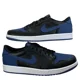 thumbnail image 1 of Ni - ke Mens Air Jordan 1 Retro Low OG Black Mystic Navy Blue Royal 2022 Sneakers Sz 10, 1 of 5